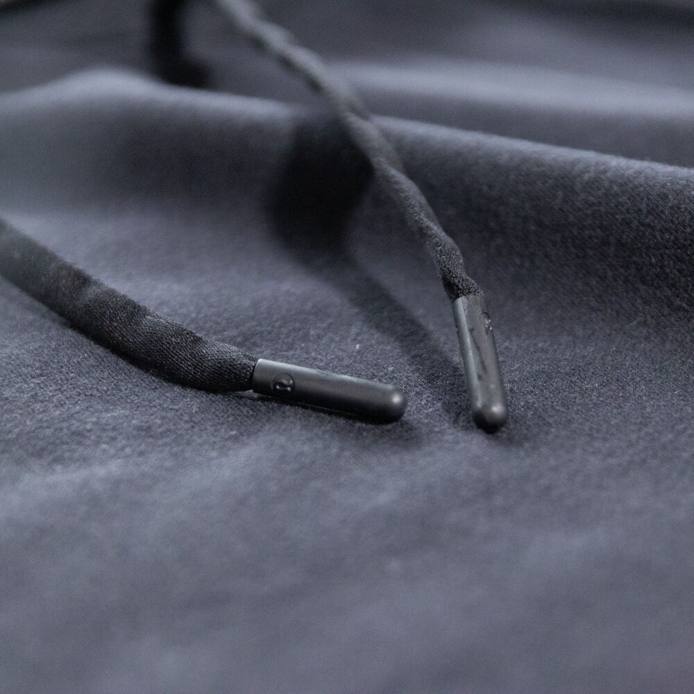 Lululemon City Sweat Pullover Hoodie Men's XL Faded Black Stretch French Terry - Picture 5 of 5